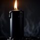 symbolism of black candles