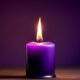 symbolism of the purple candle