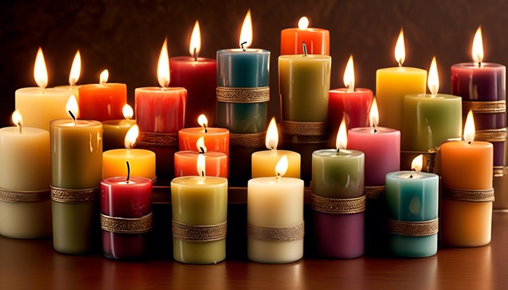 votive candle varieties and options