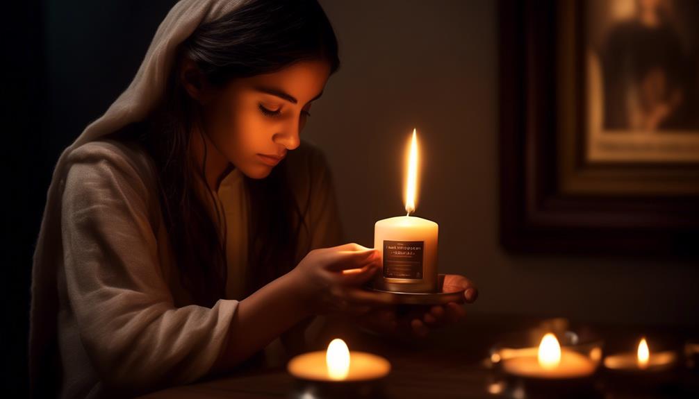 Prayer When Lighting Yahrzeit Candle - Just Candles