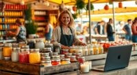 candle sales channel transition