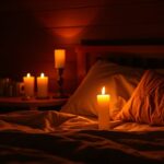 candlelight influences sleep cycles
