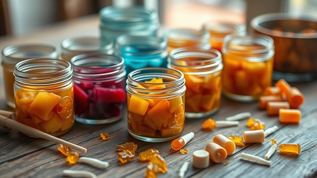 creative eco friendly candle upcycling