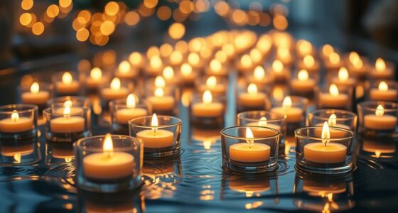 diy floating candle decor