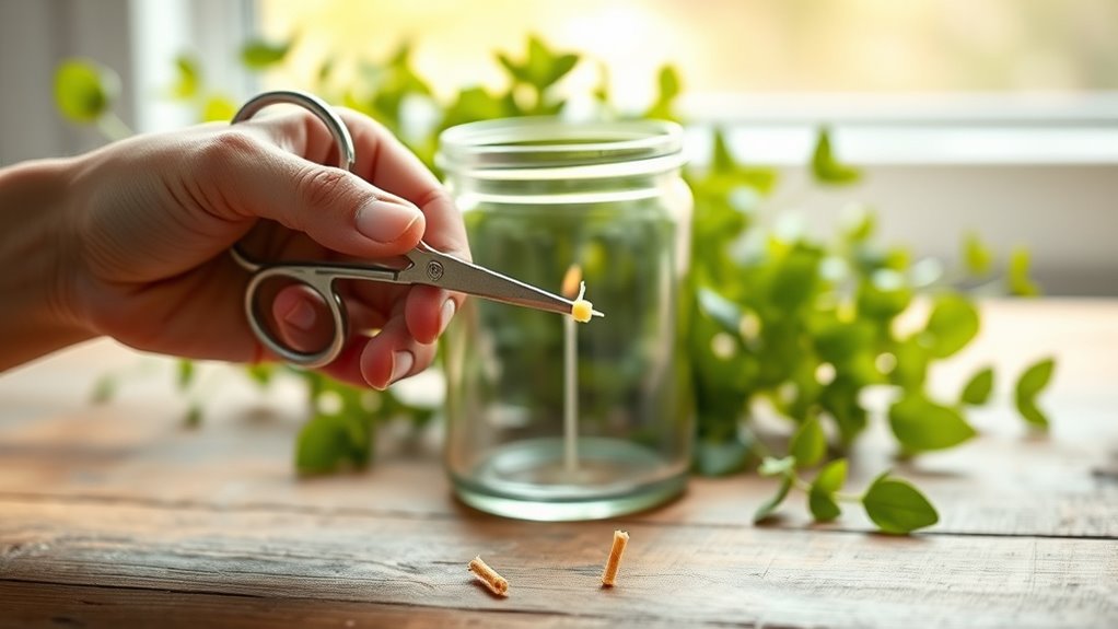 eco friendly candle maintenance