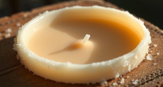 soy wax frosting temperature