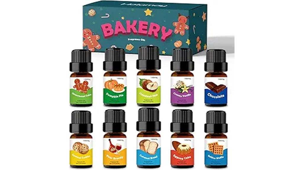 10 pack 5ml fragrance oils