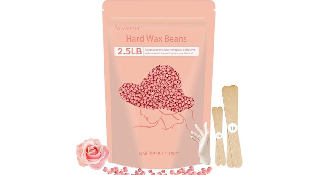 2 5 lb hair wax beads