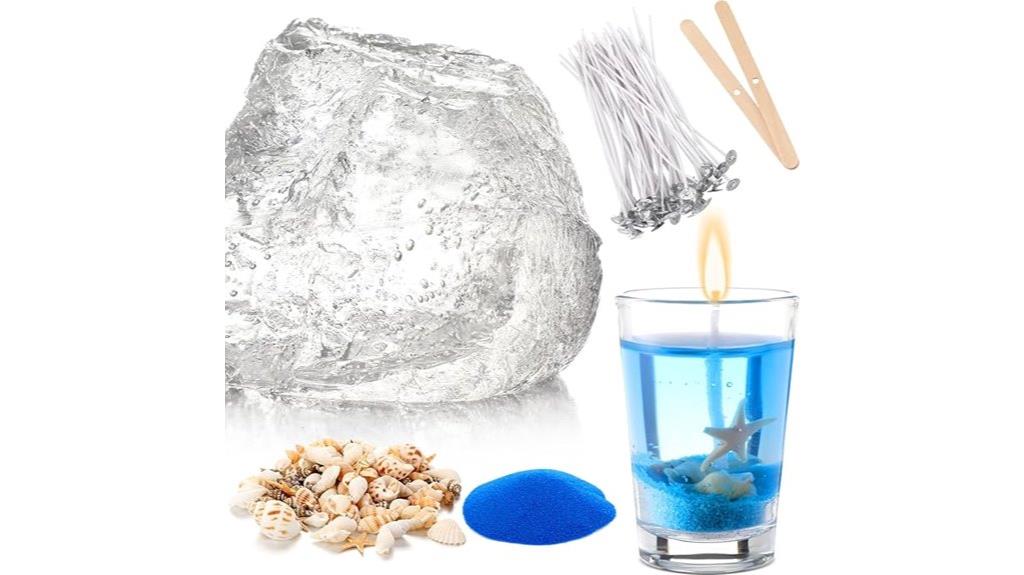 4 lb gel wax candle