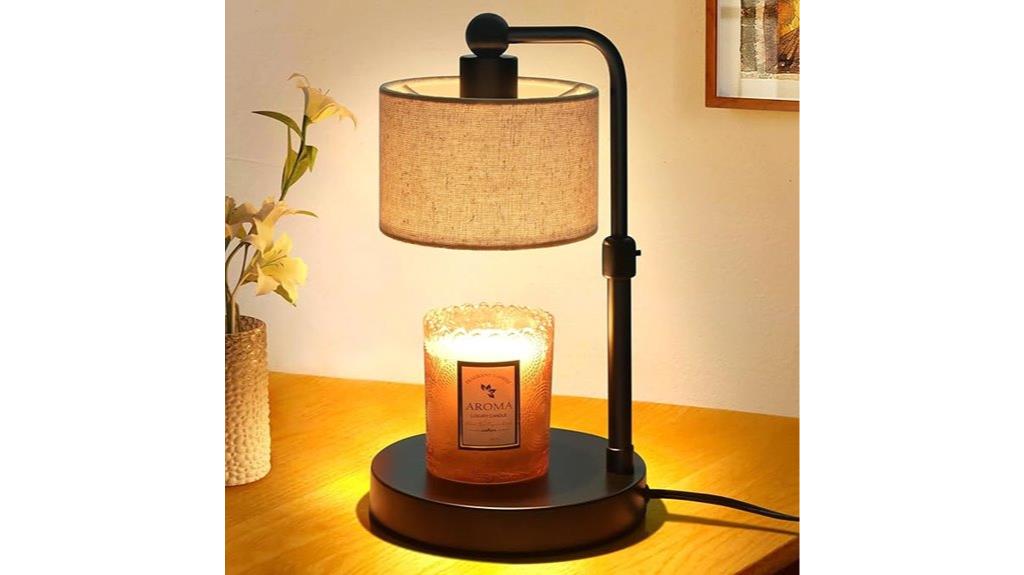 adjustable candle warmer timer