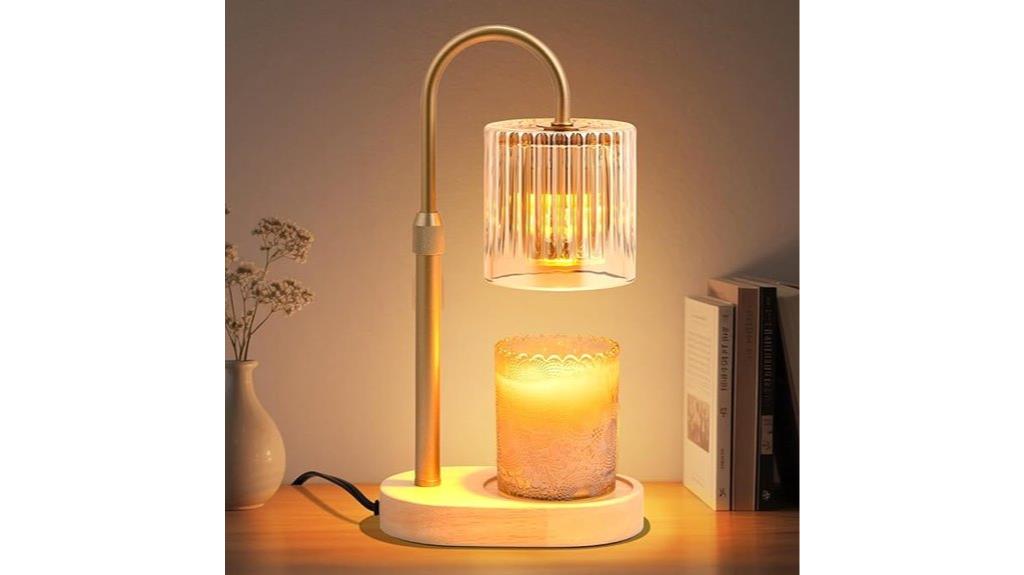 adjustable modern candle warmer