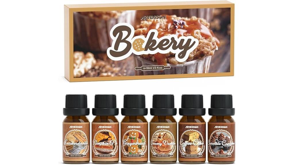 bakery scent candle oils