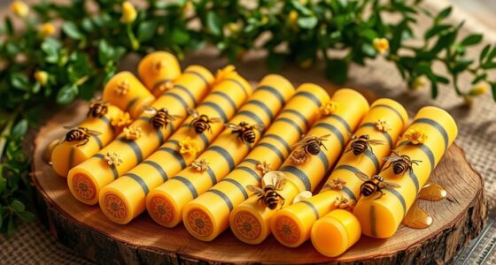 bee themed candle kit collection