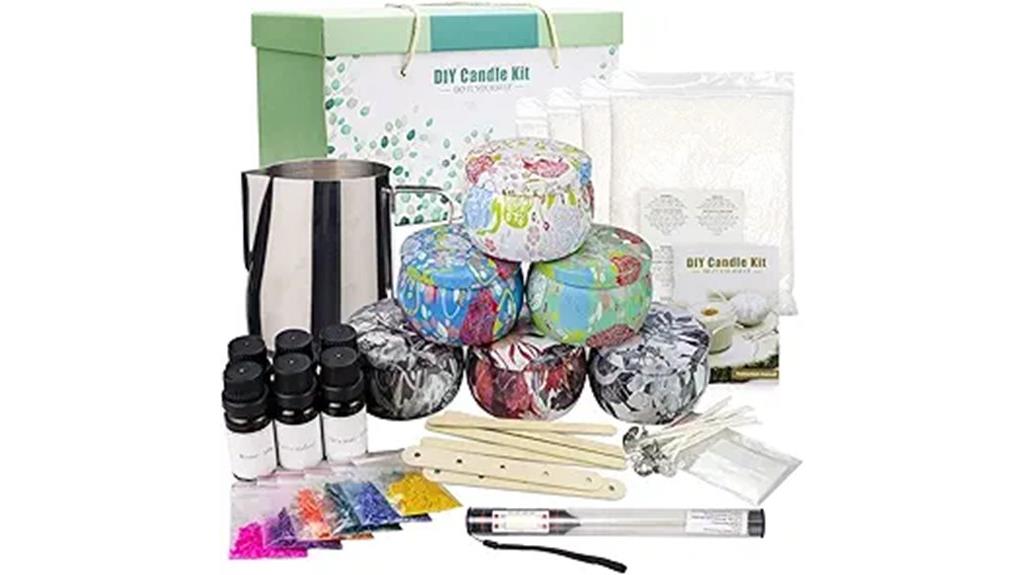 beeswax candle making kit