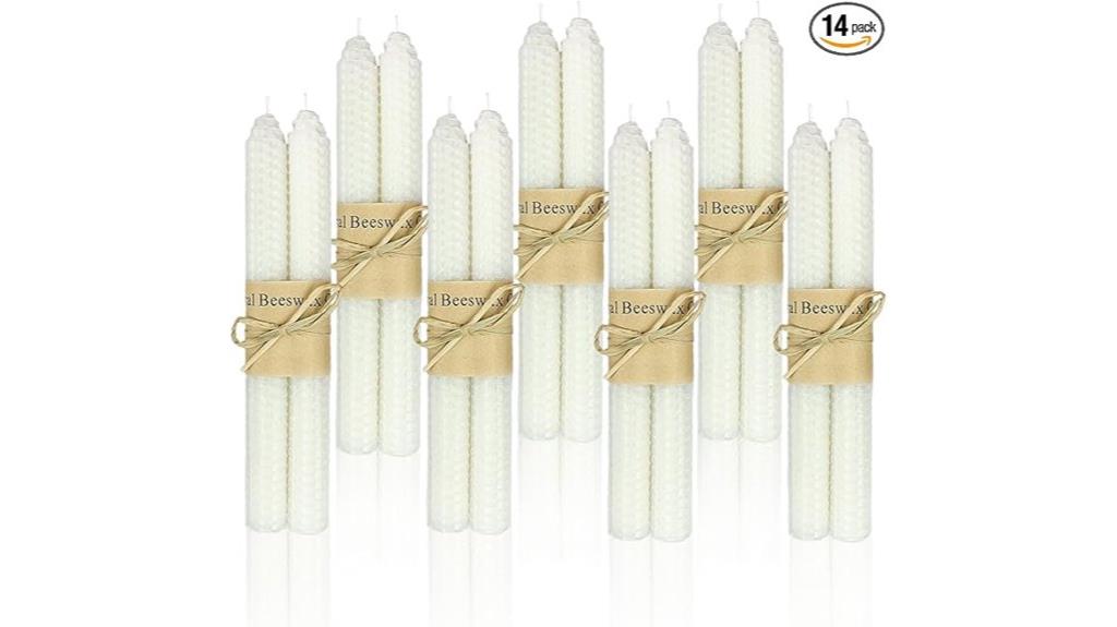 beeswax candle pack