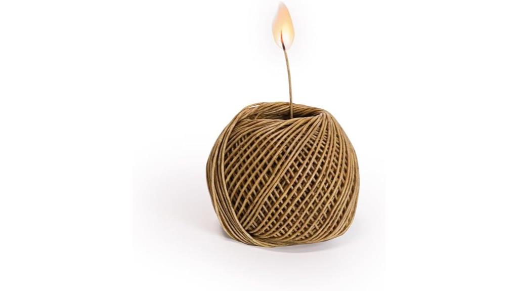 beeswax coated hemp wick