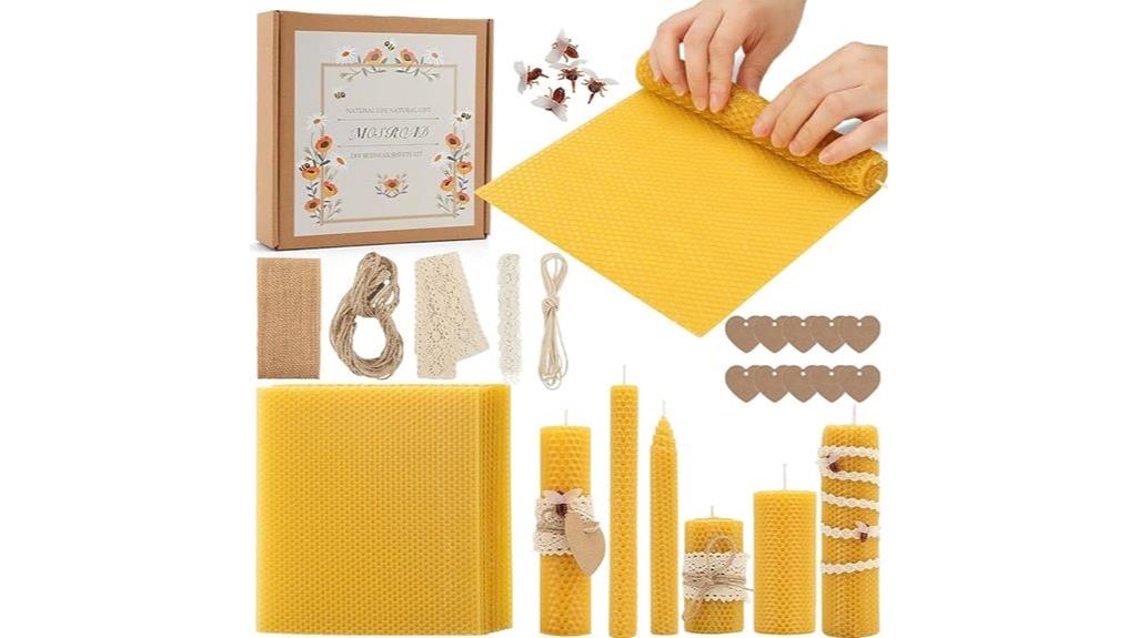 beeswax sheets candle making