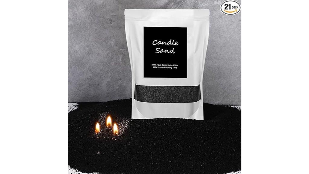 black sand candle kit
