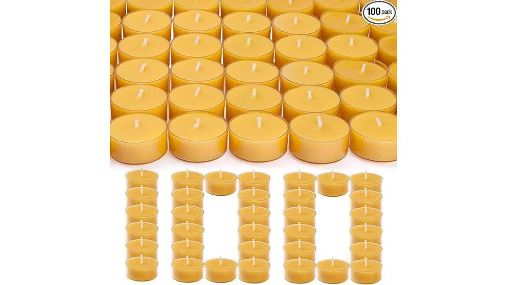 bulk beeswax candle pack