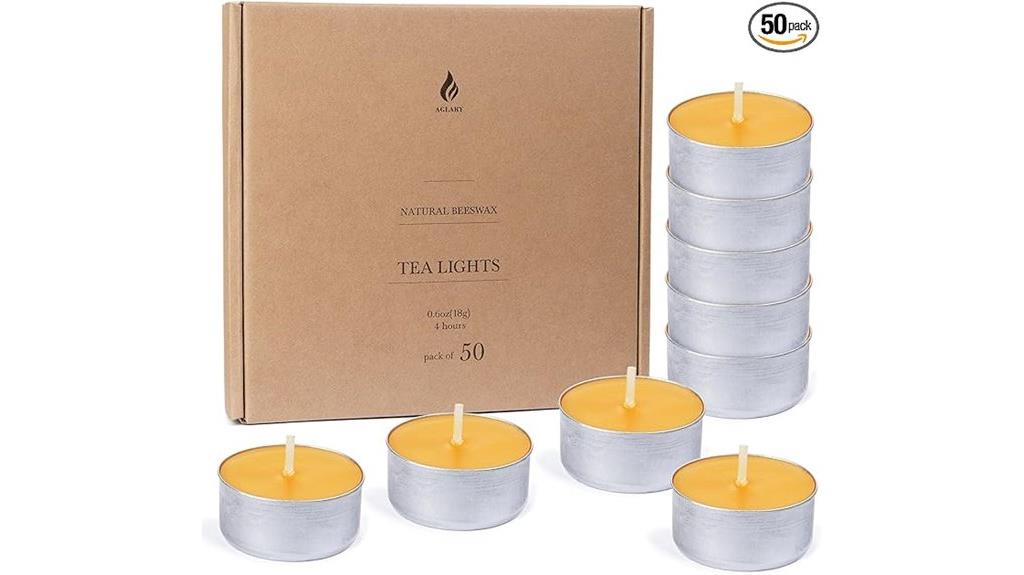bulk beeswax tealight candles