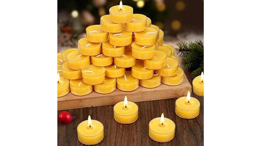 bulk beeswax tealight candles