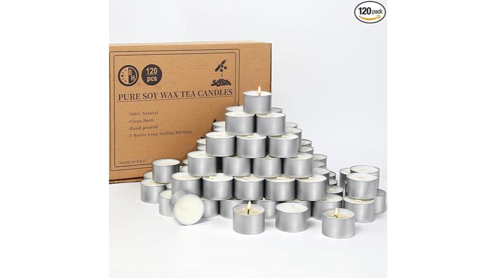 bulk unscented soy candles
