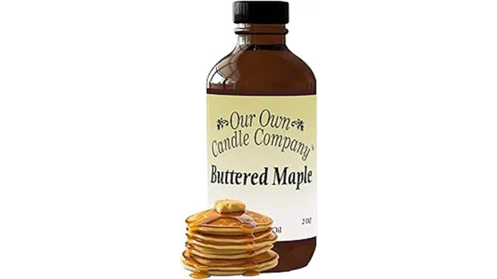 buttered maple scented oil