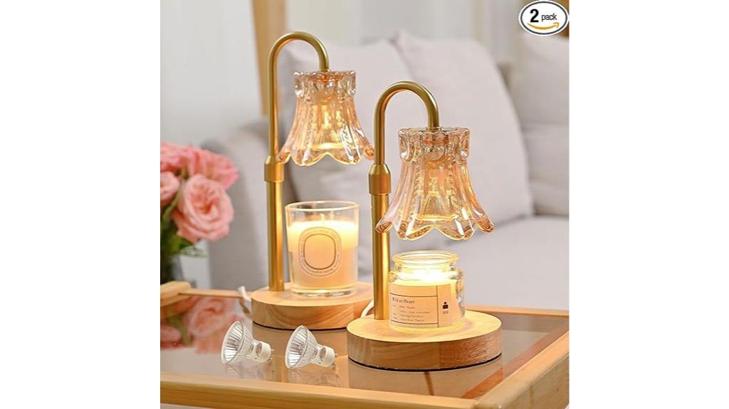 candle warmer 2 pack