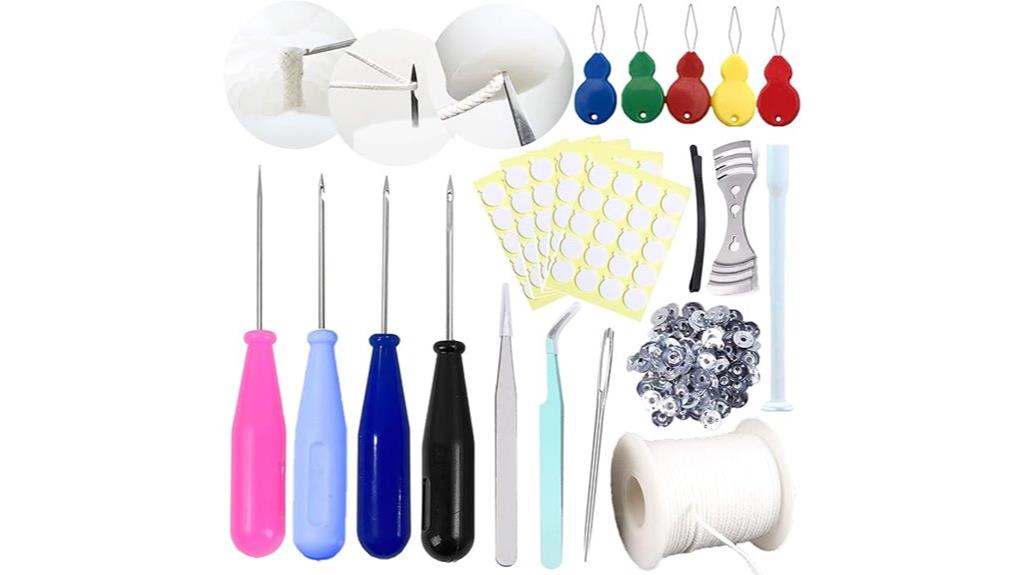 candle wick punching kit