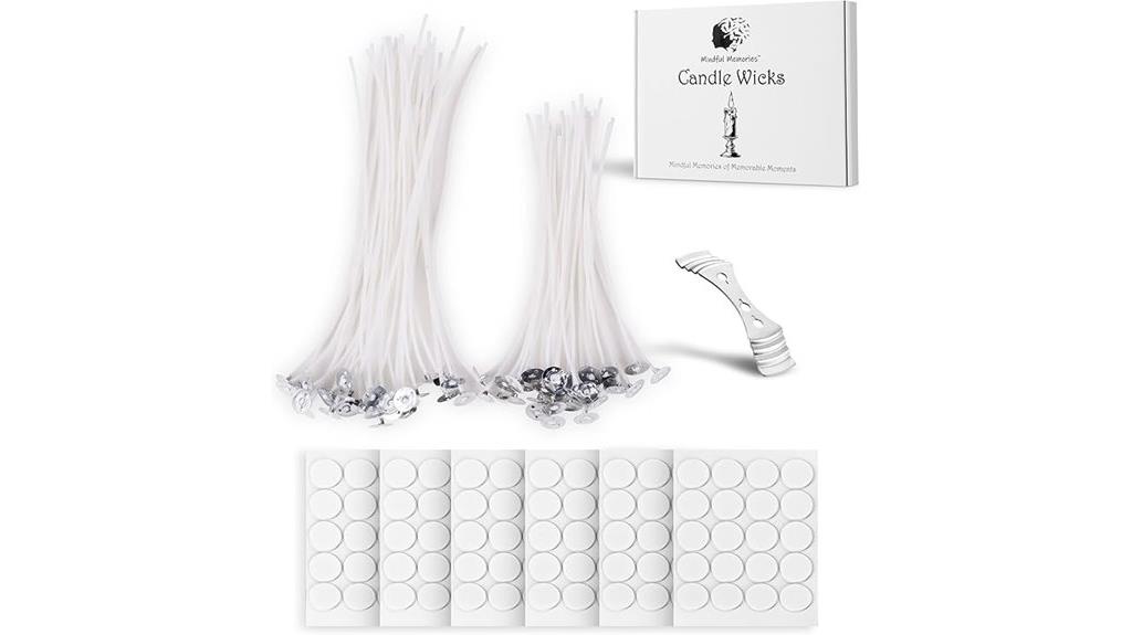 candle wicks with holders
