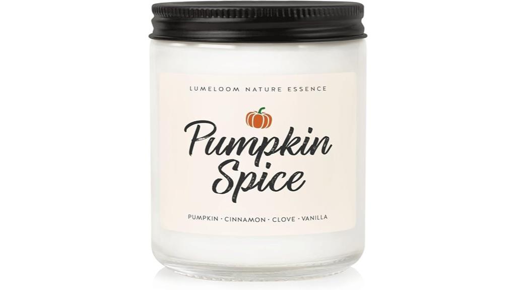 cinnamon pumpkin spice candle