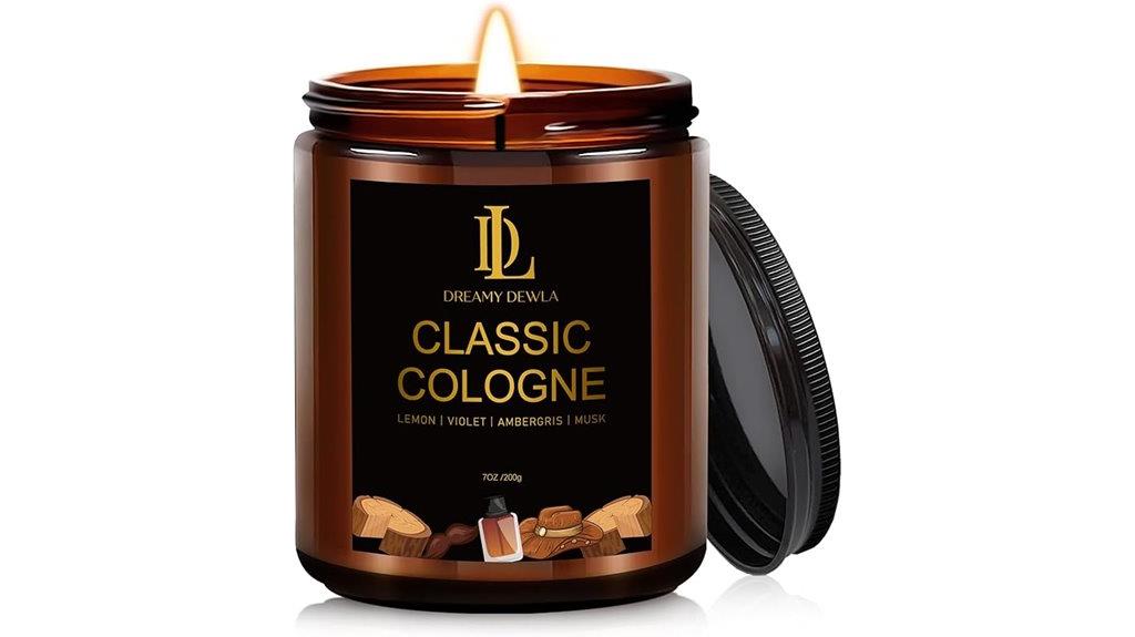 classic men s cologne candle