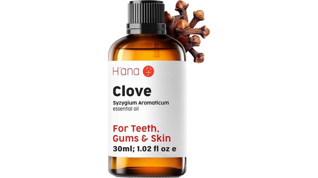 clove oil for dental care