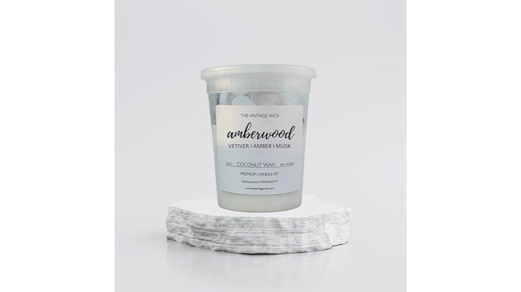 coconut candle making kit