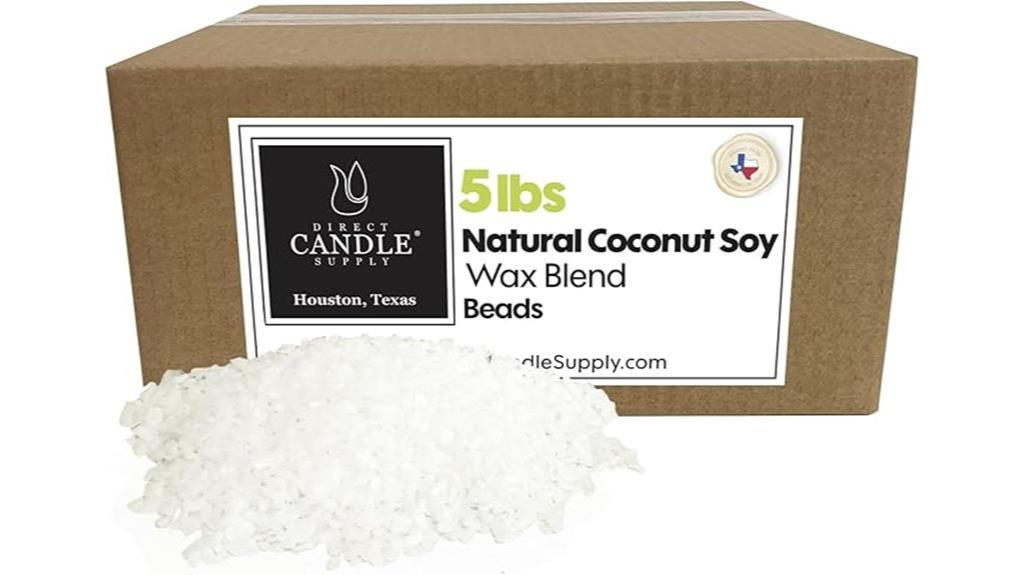 coconut soy wax beads