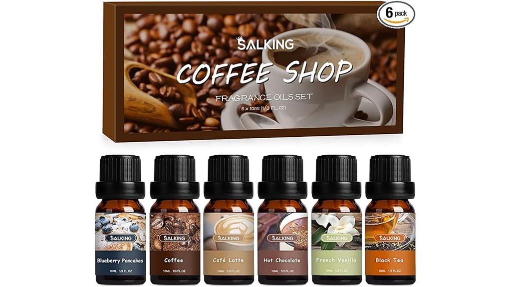 coffee scented fragrance set