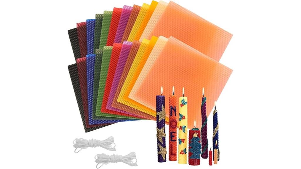 complete beeswax candle kit