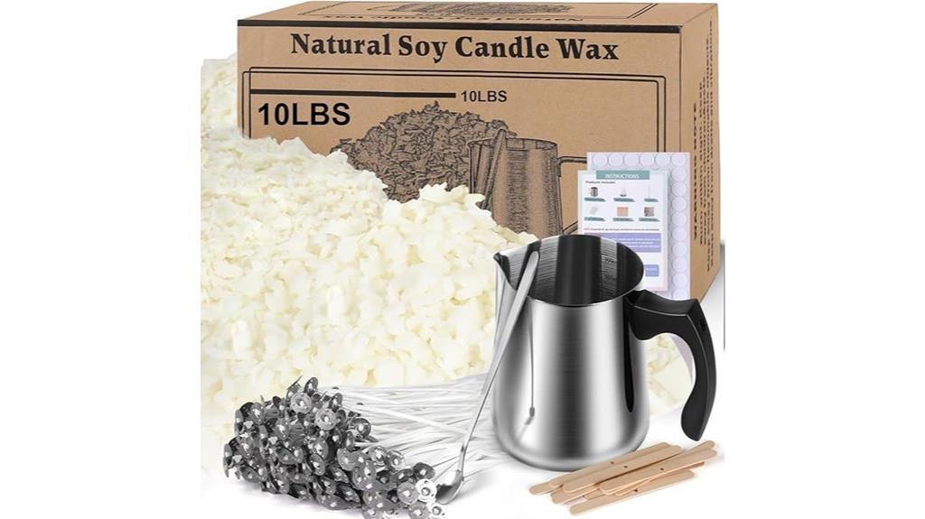 complete soy candle making kit