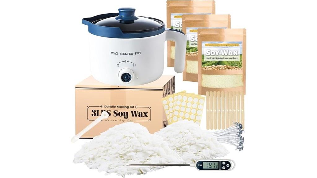 complete soy candle making kit