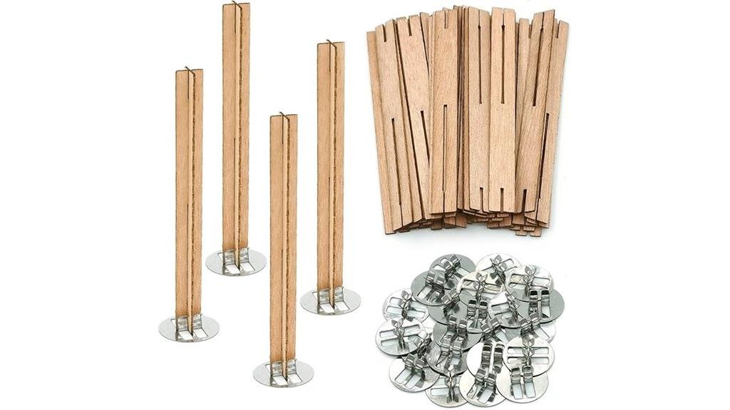 cross wooden candle wicks