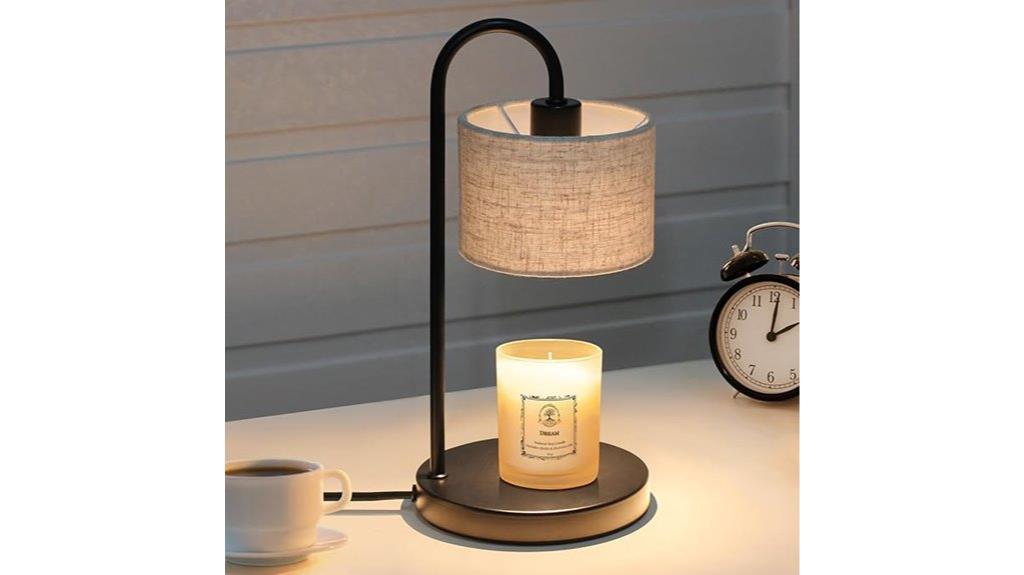 dimmable candle warmer lamp