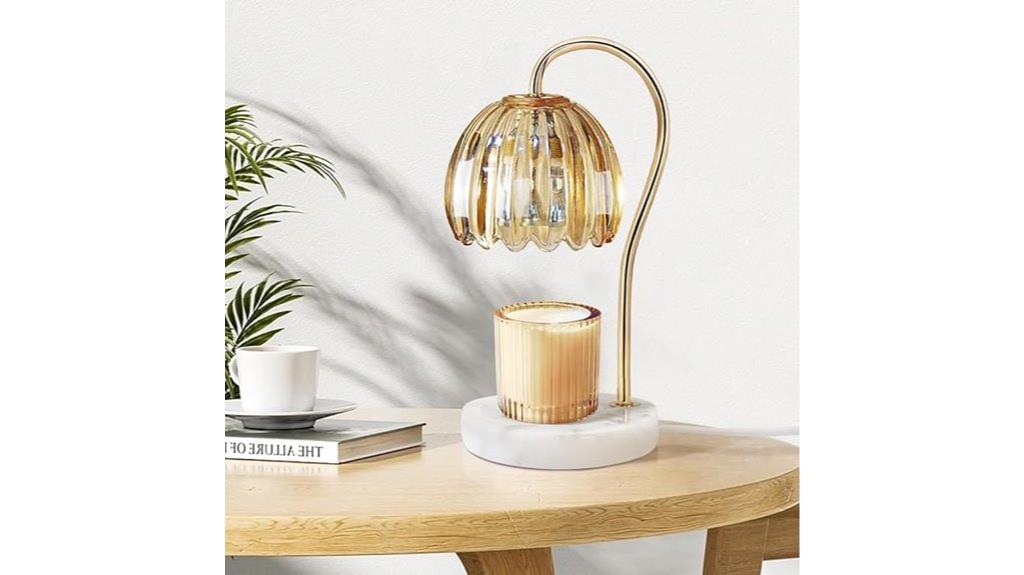 dimmable candle warmer lamp