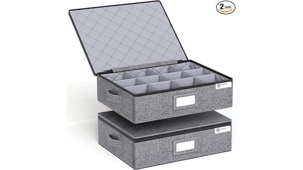 dual mug storage box