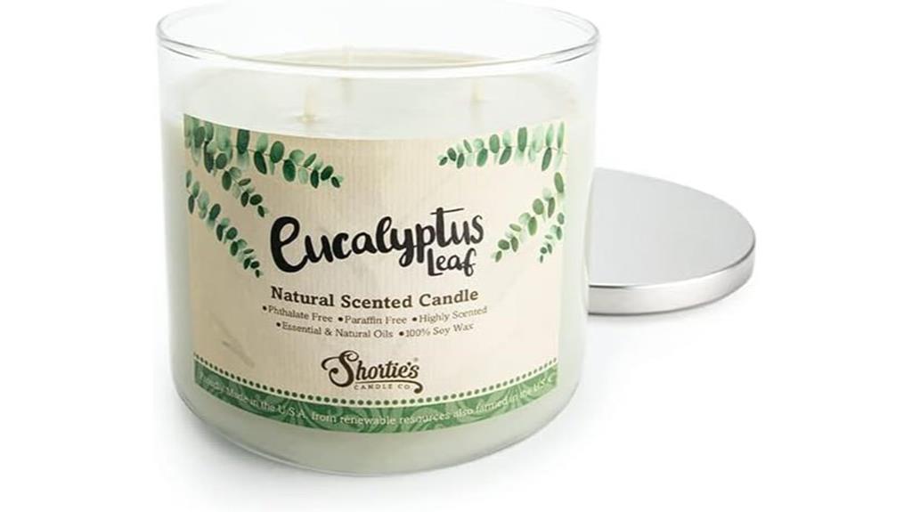 eucalyptus leaf candle scent