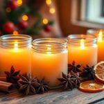festive holiday candle sets