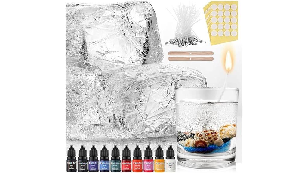 gel candle wax kit