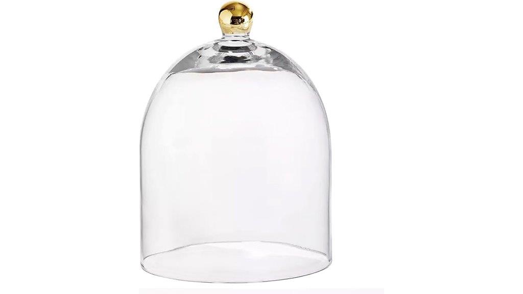 glass dome food cover
