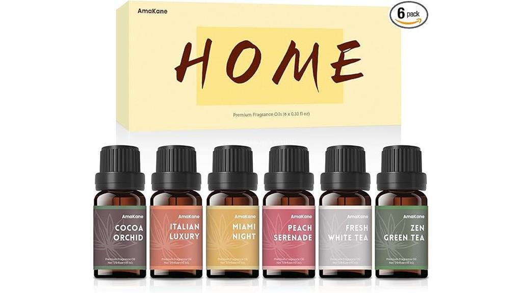 home fragrance oil collection