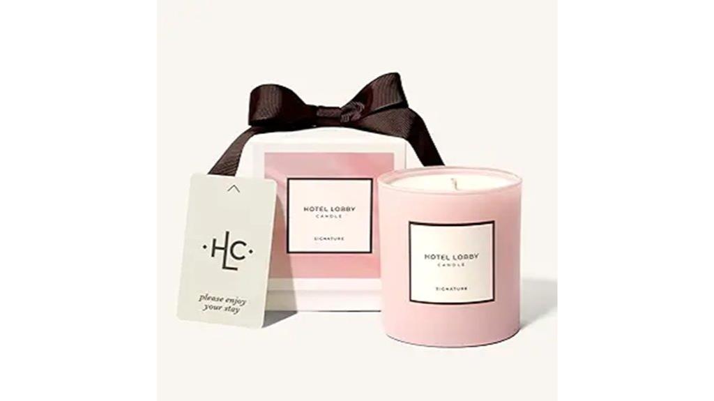 hotel lobby candle scent