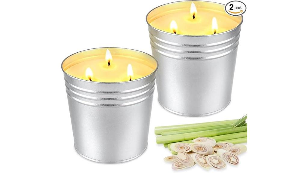 large 30oz indoor outdoor citronella
